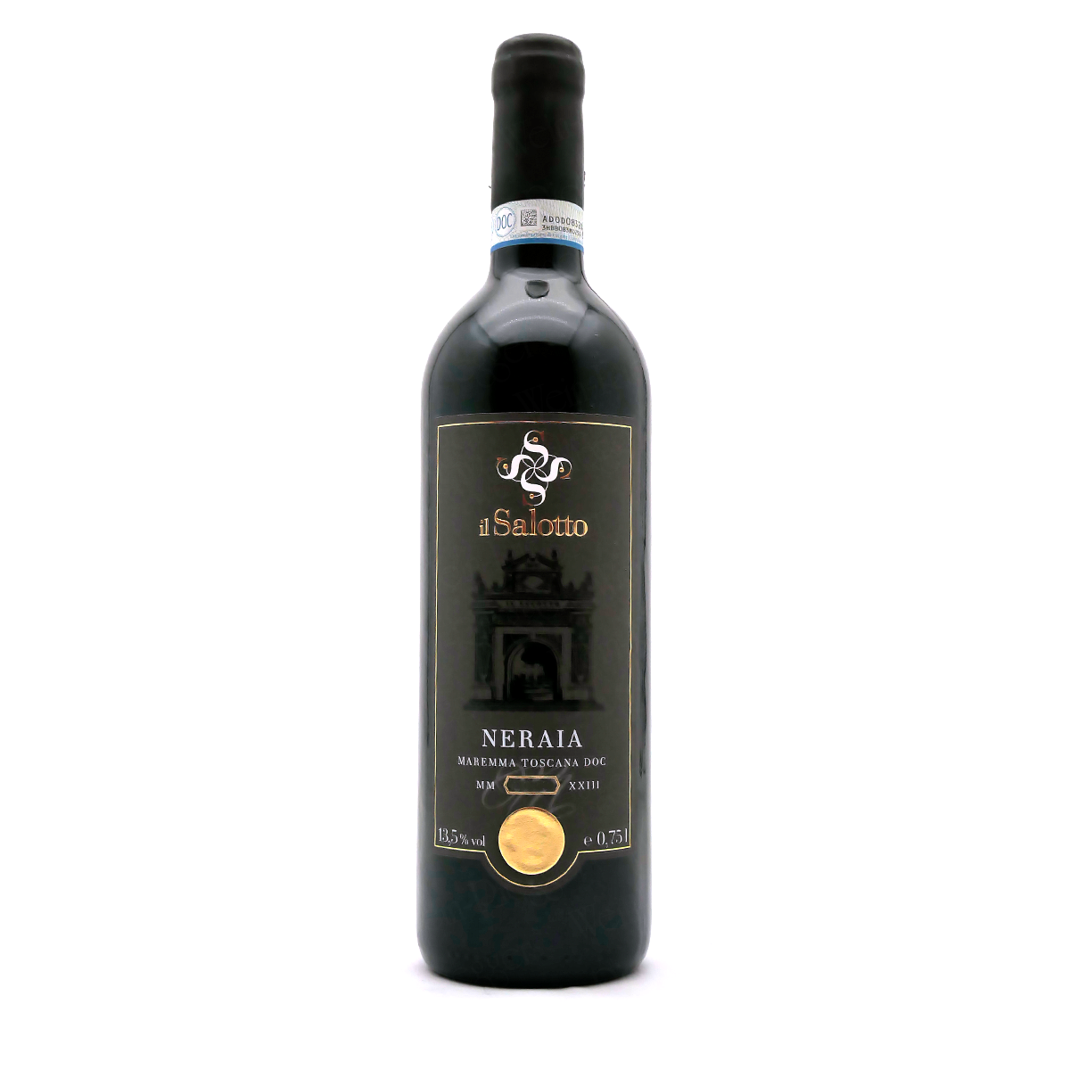 weineflasche, rotwein, neraia, toscana, 500ml