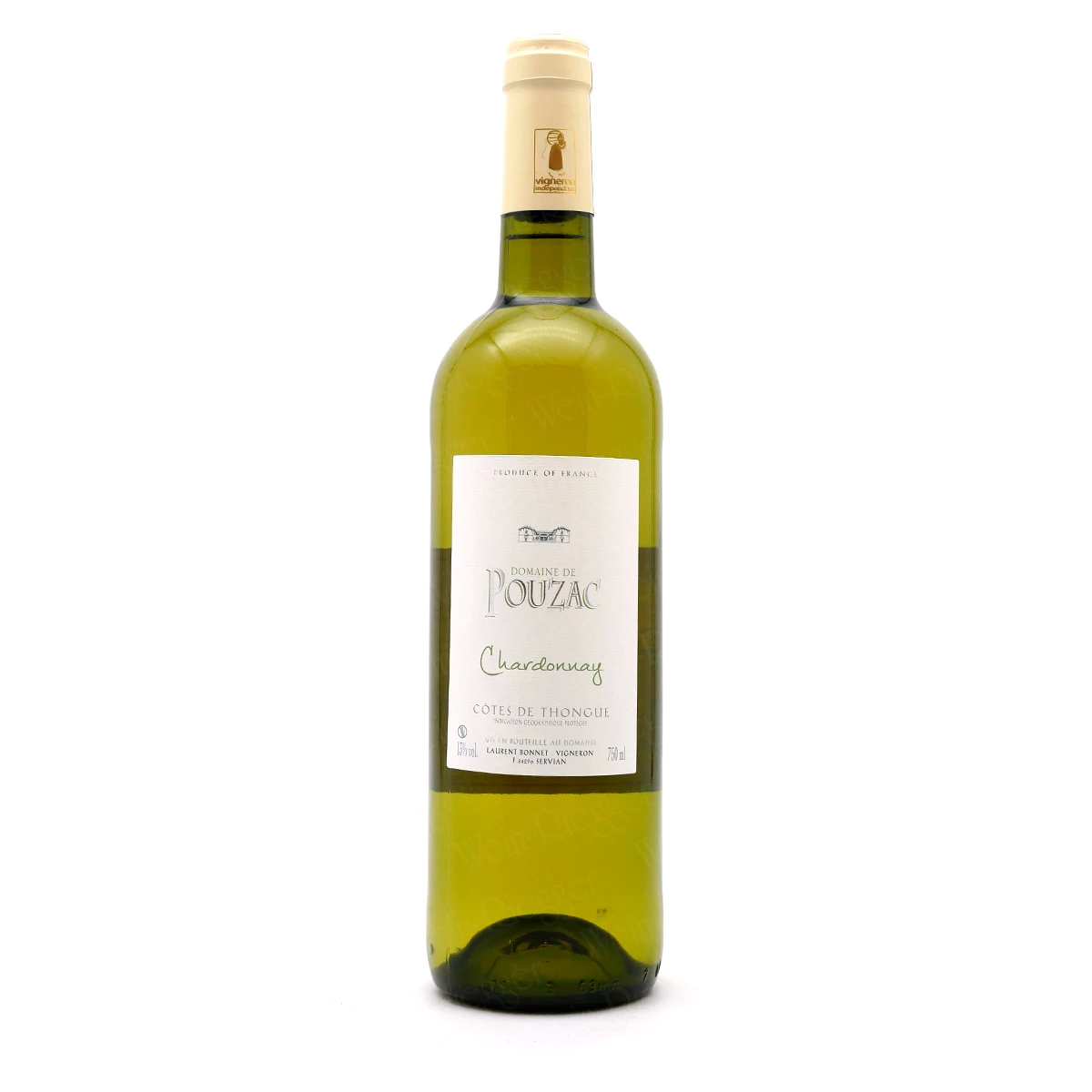 CHARDONNAY IGP Côtes de Thongue - Pouzac CHARDONNAY IGP Côtes de Thongue - Pouzac