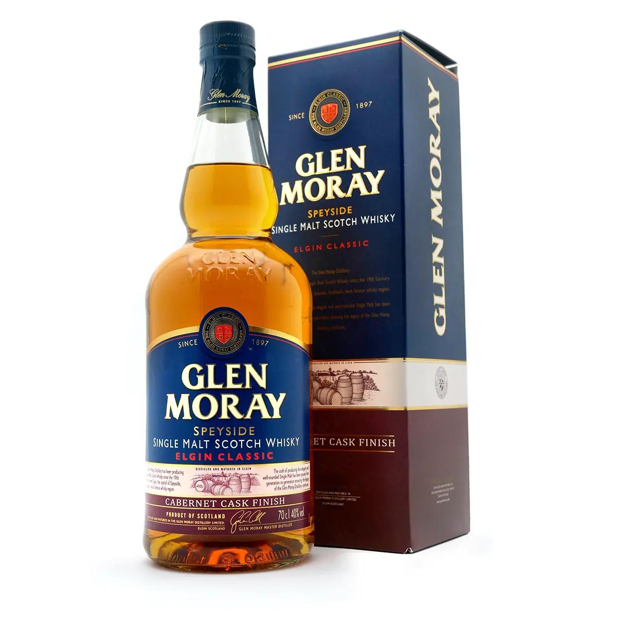 Glen Moray | Cabernet Cask Finish | Elgin Classic