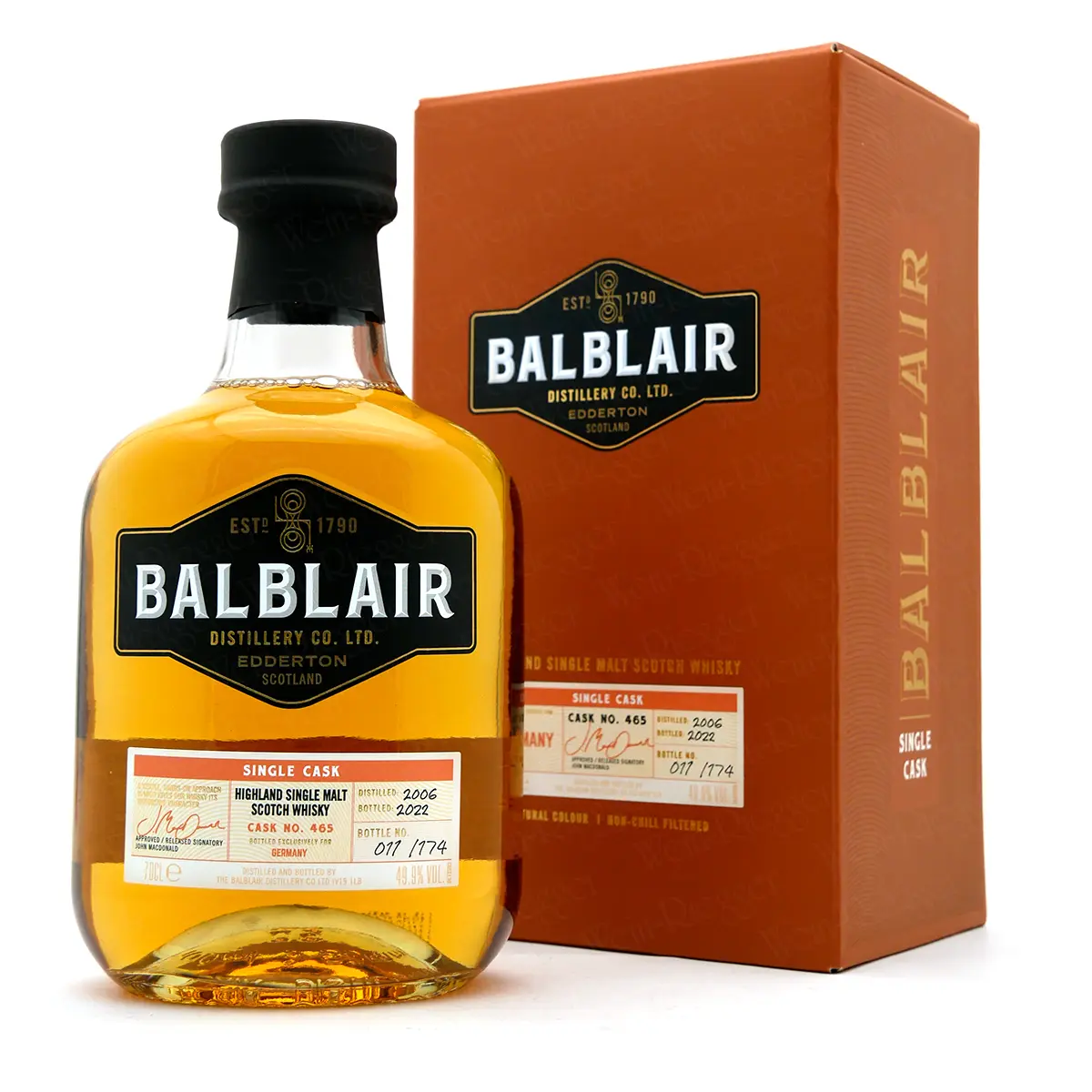 Balblair 2006/2022 Single Cask No. 465
