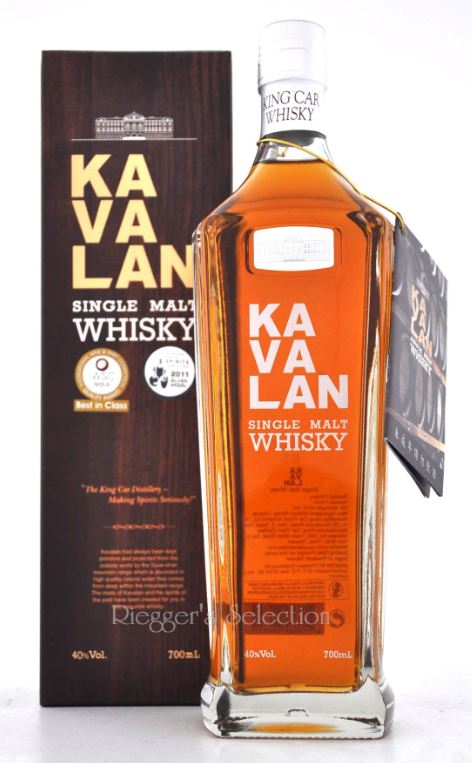 KAVALAN Taiwan Single Malt Whisky - 40 % vol