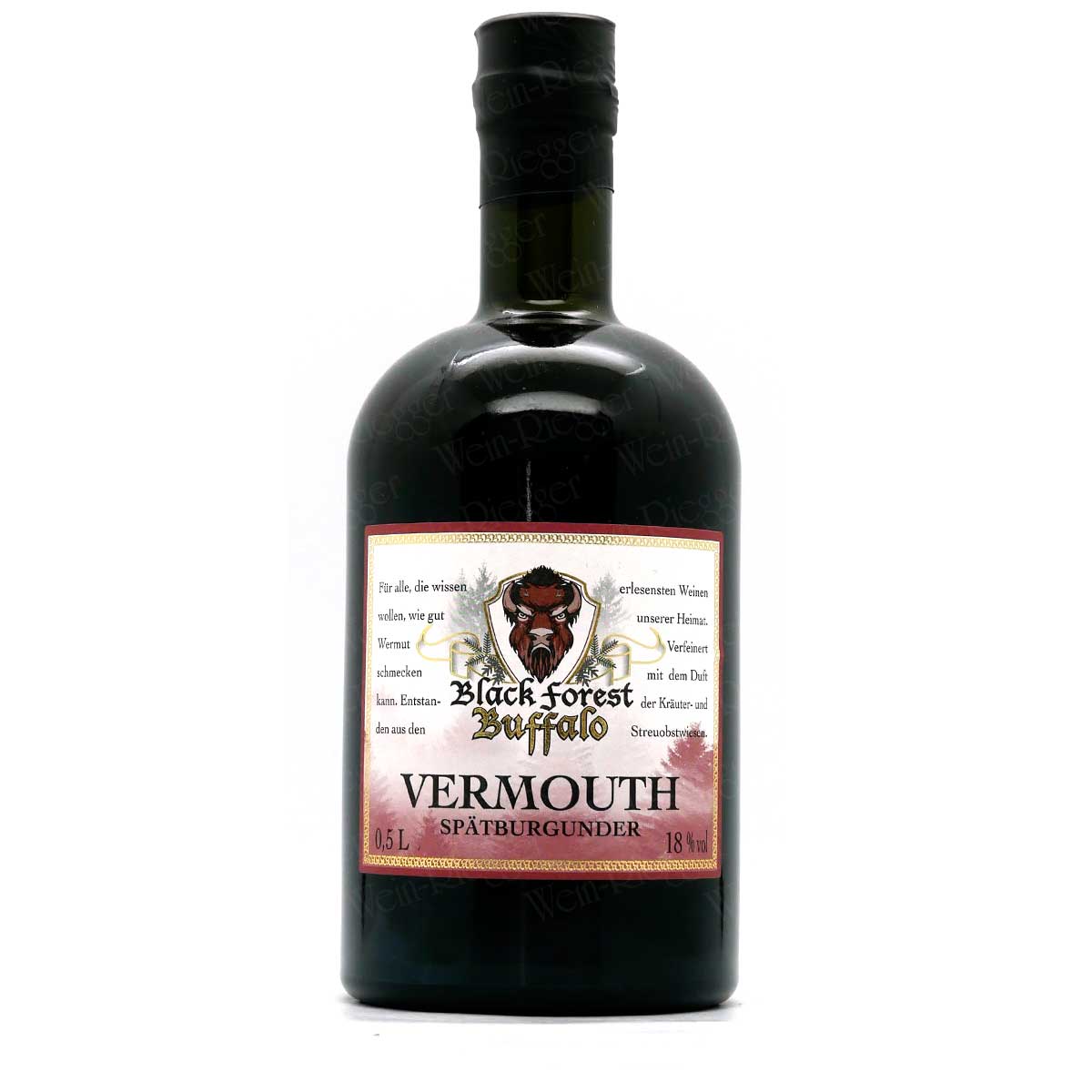 Black_Forest_Buffalo_Roter_Vermouth_Spaetburgunder-08791 Black Forest Buffalo VERMOUTH SPÄTBURGUNDER Wermut - Köninger