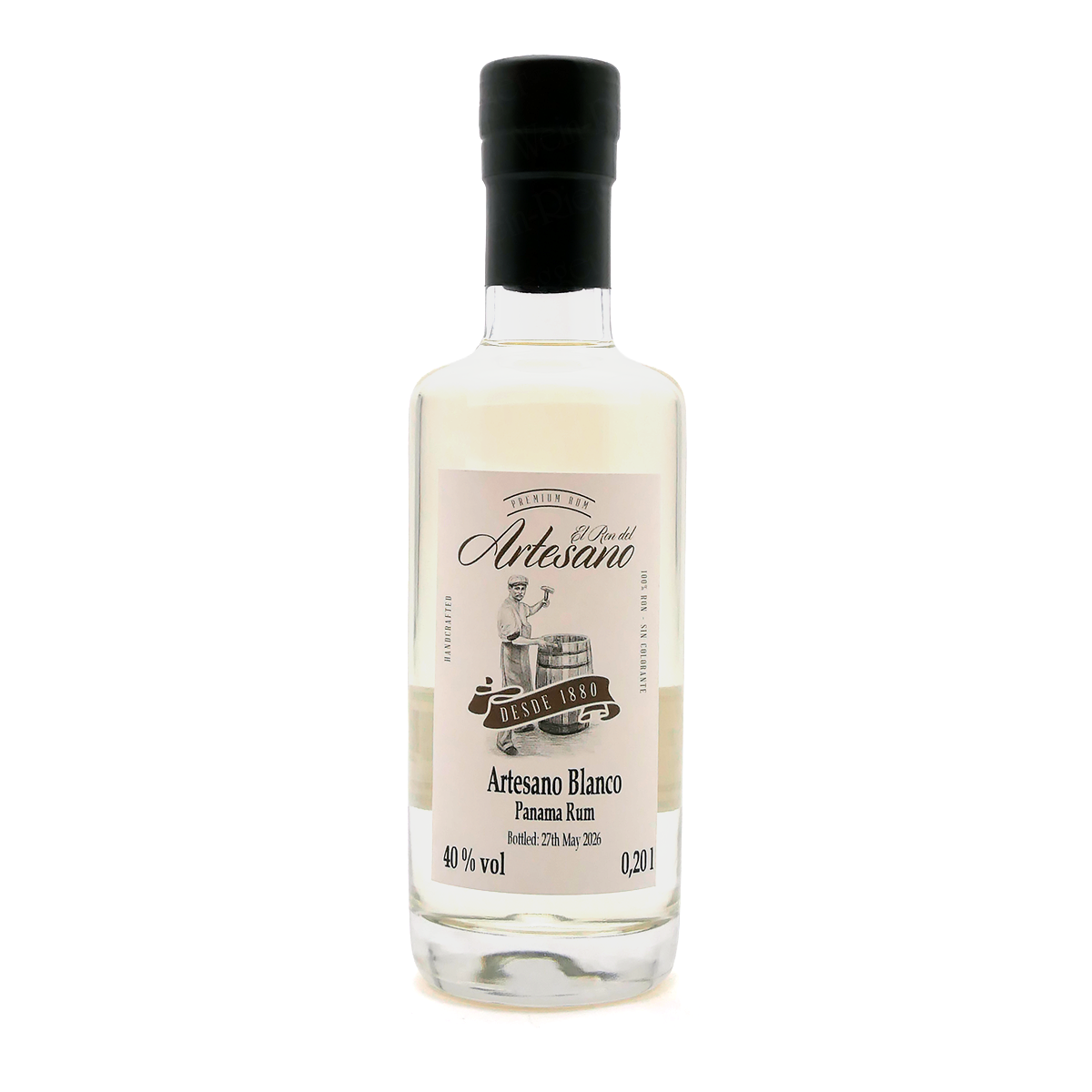 Artesano Blanco, Panama Rum, Weißrum, Flasche, 40% vol