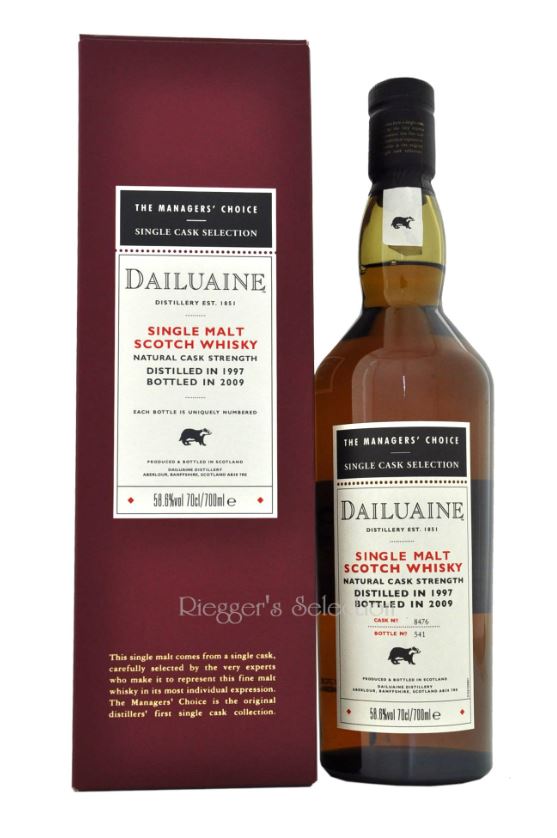 DAILUAINE 1997/2009 - The Managers' Choice