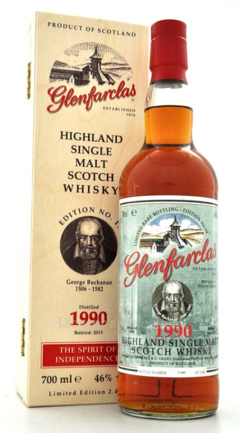Glenfarclas Ed. No 19 GEORGE BUCHANAN 1990 - 2015