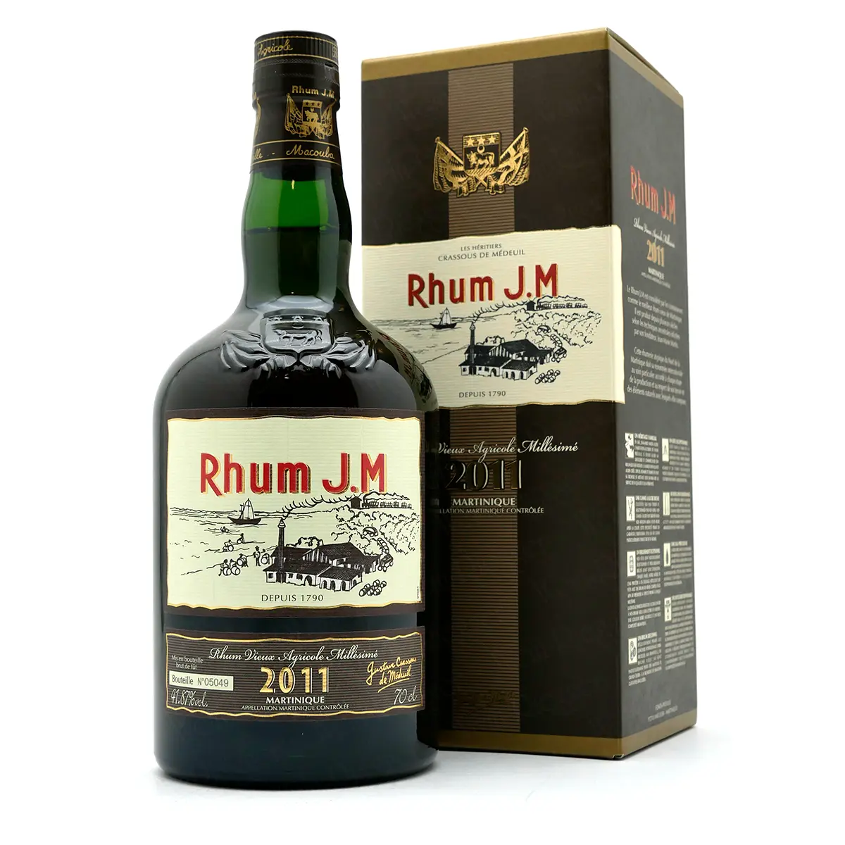 Rhum J.M 2011 Rhum Agricole