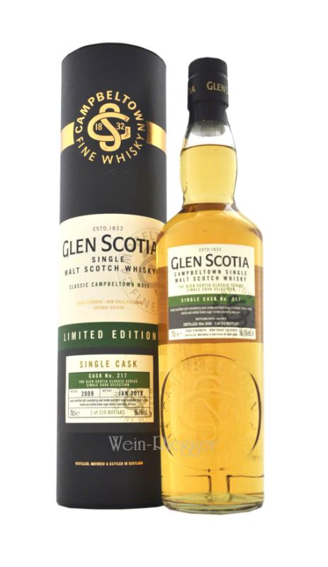Glen Scotia Single Cask Selection No.217 2009 - 2018