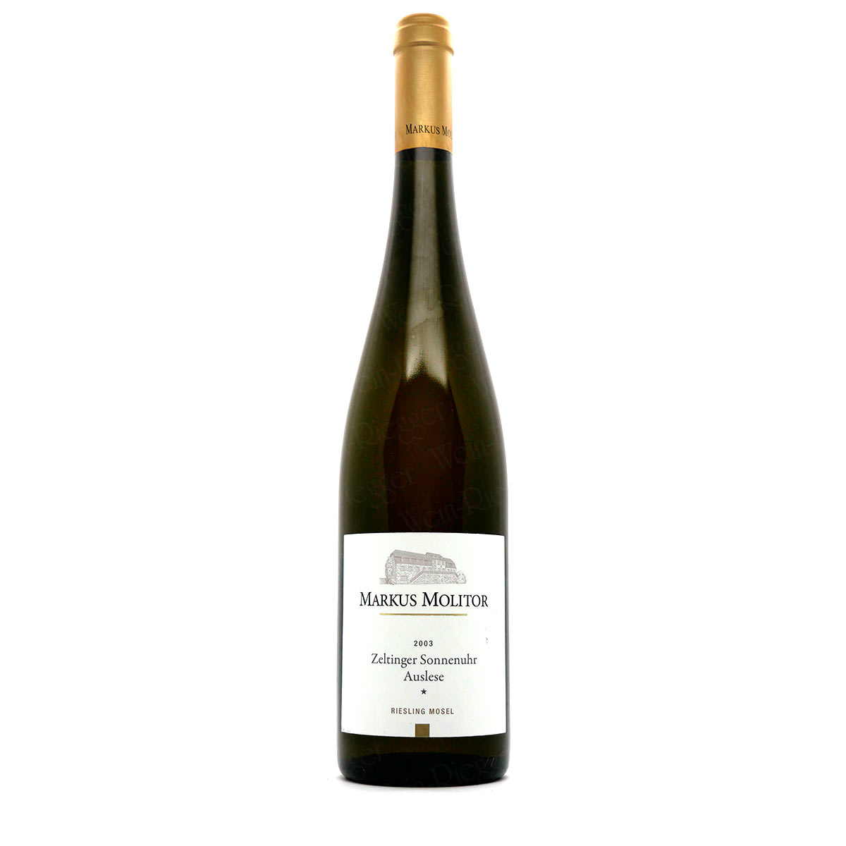 Zeltinger_Sonnenuhr_Auslese_Einstern_Riesling_Mosel_Markus_Molitor_Goldene_Kapsel-08469 Riesling Zeltinger Sonnenuhr Auslese* - Molitor