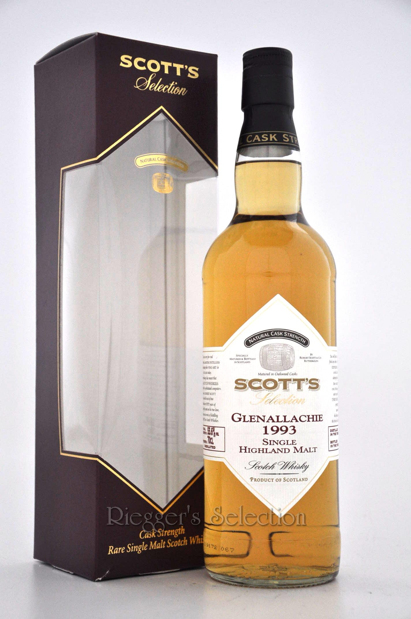 SCOTT'S Selection Glenallachie 1993 - Bottled 2012 -
