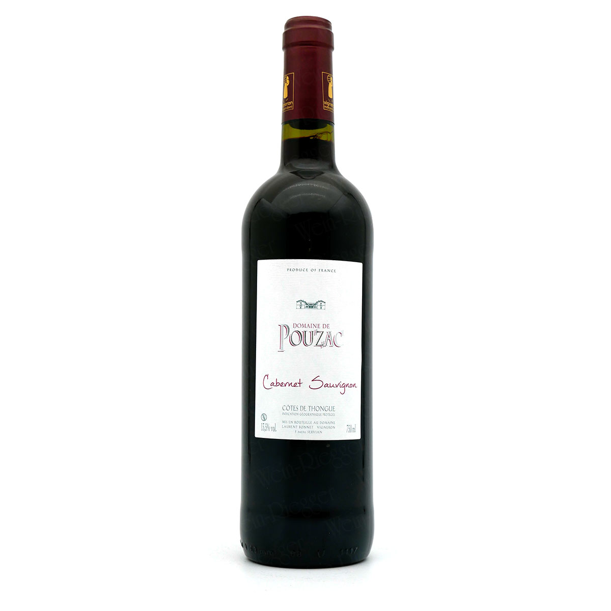 Cabernet_Sauvignon_Somaine_Pouzac-01331 CABERNET SAUVIGNON IGP Côtes de Thongue - Pouzac