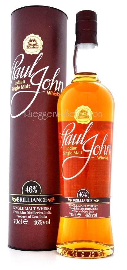 Paul John Brilliance Indian Single Malt