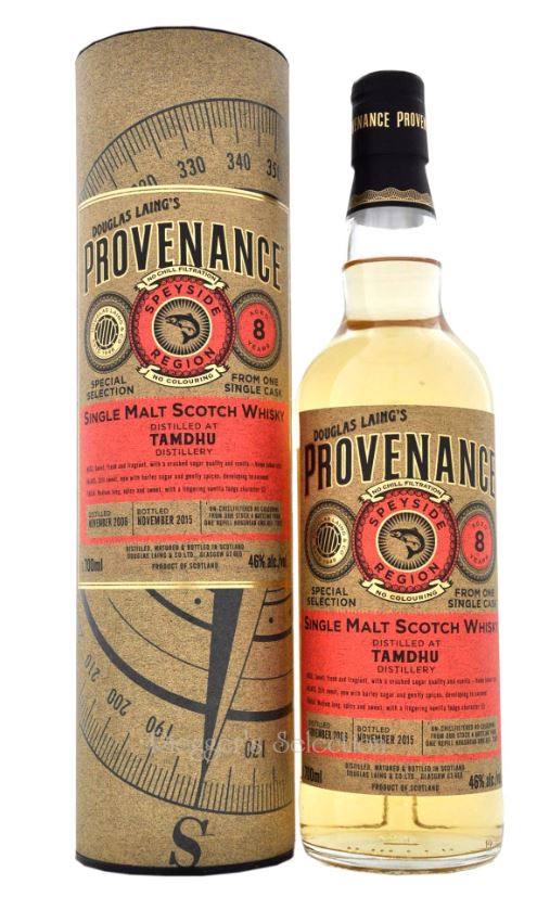 provenance-tamdhu8-05787 Tamdhu 8 Jahre Provenance Douglas Laing 2006 - 2015