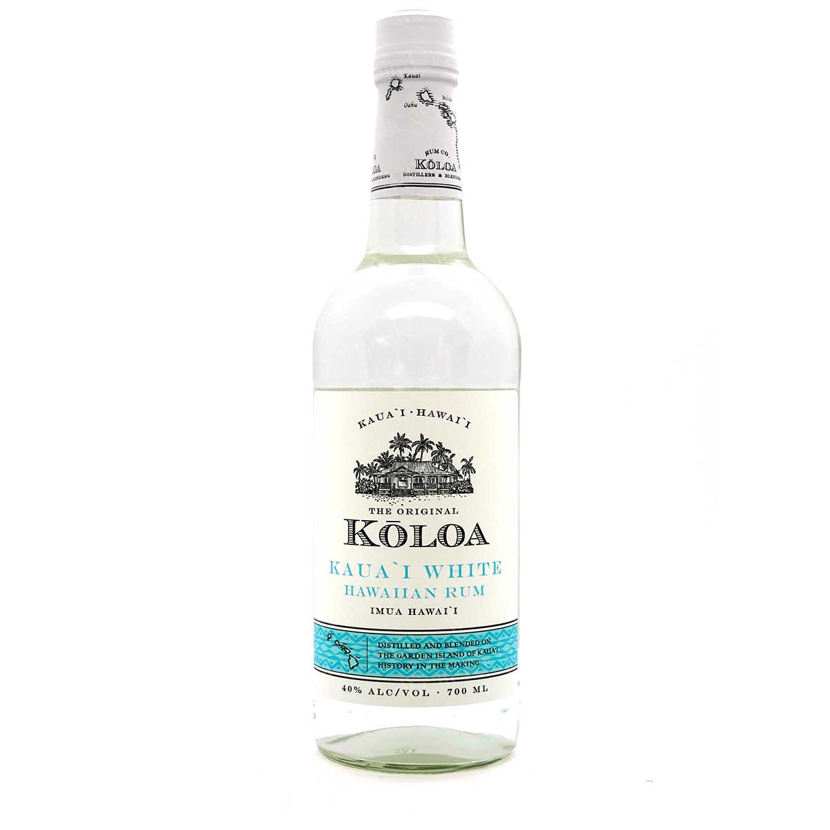 Koloa Kaua'i WHITE Rum | Hawaiian Rum