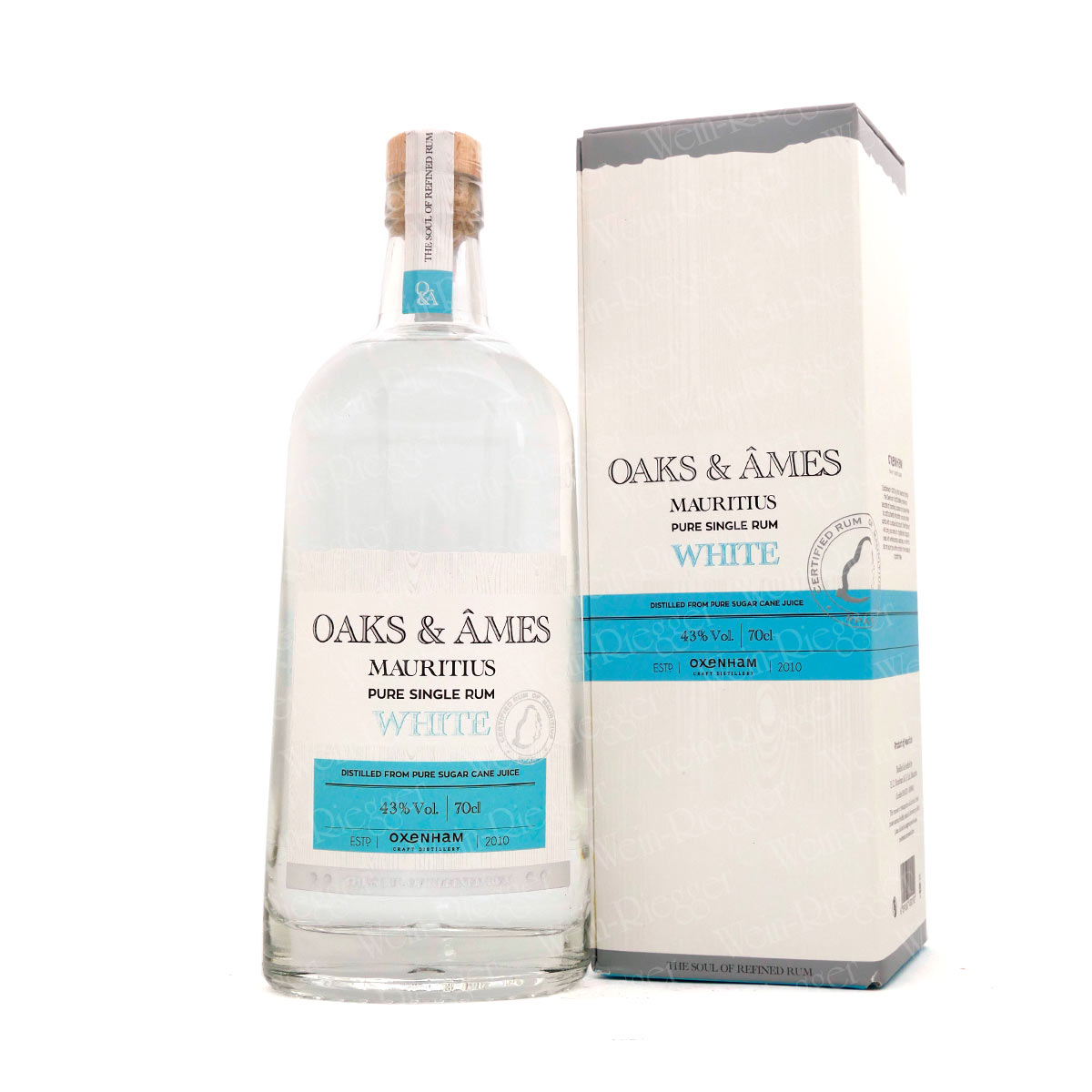 Oaks & Âmes WHITE Mauritius Pure Single Rum