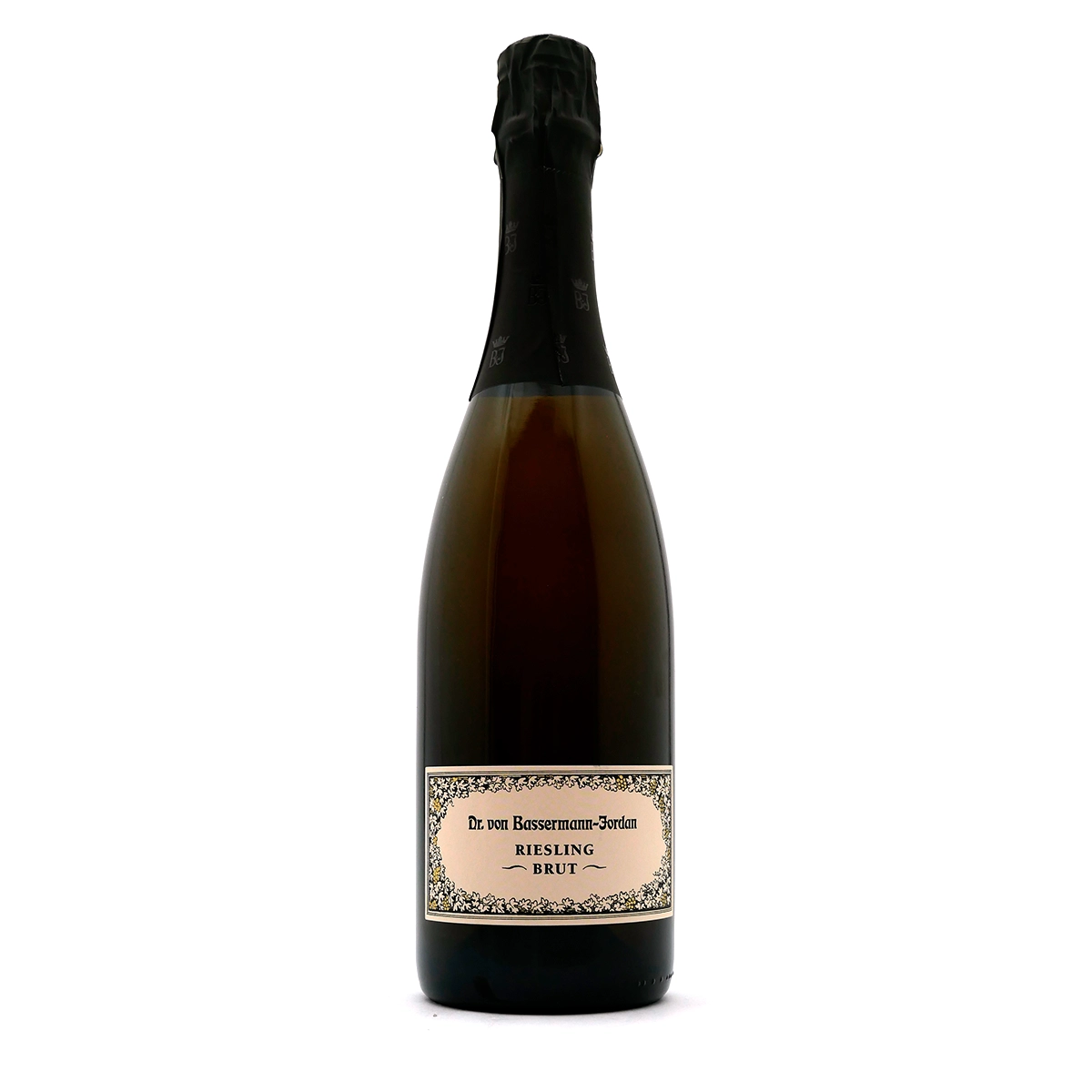 Sekt, Riesling, Brut, Flasche, Etikett