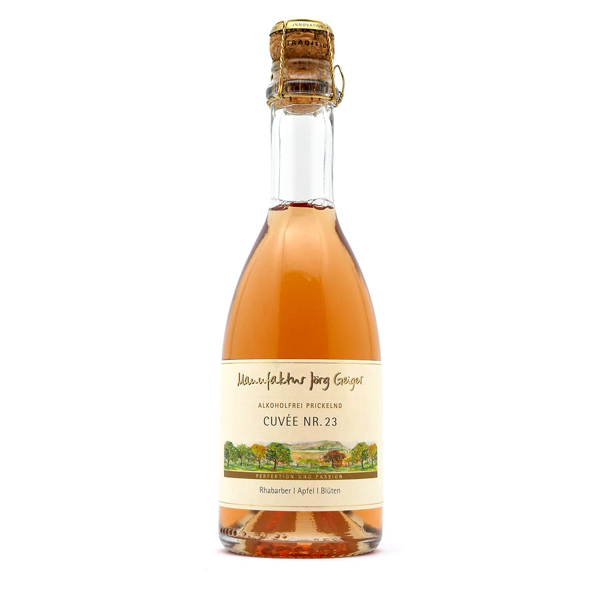 CUVÉE Nr. 23 Fruchtsaftsecco - Manufaktur Geiger CUVÉE Nr. 23 Fruchtsaftsecco - Manufaktur Geiger