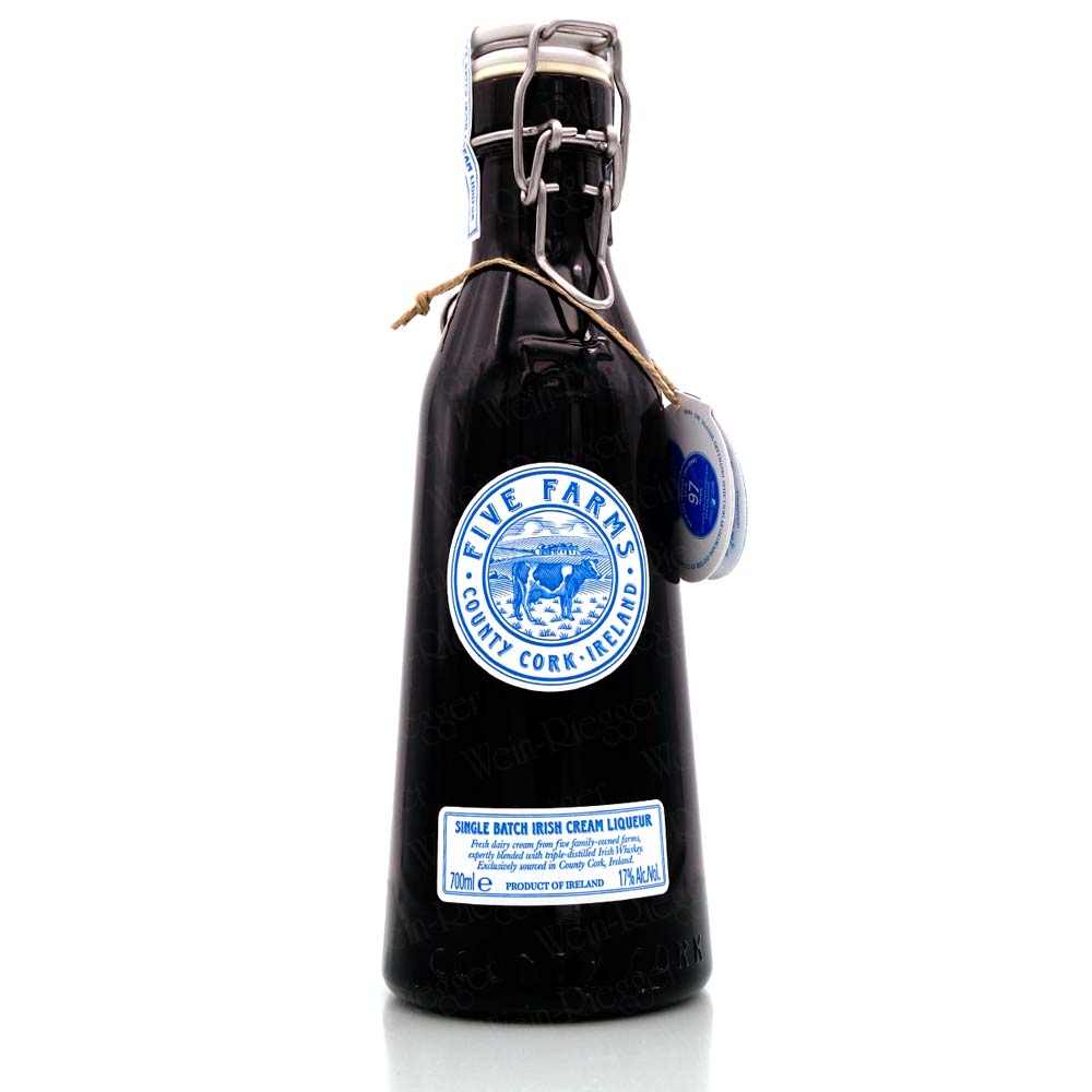 Five_Farms_Single_Batch_Irish_Cream_Liqueur-07799 Five Farms Single Batch Irish Cream Liqueur - Whiskey-Sahne-Likör