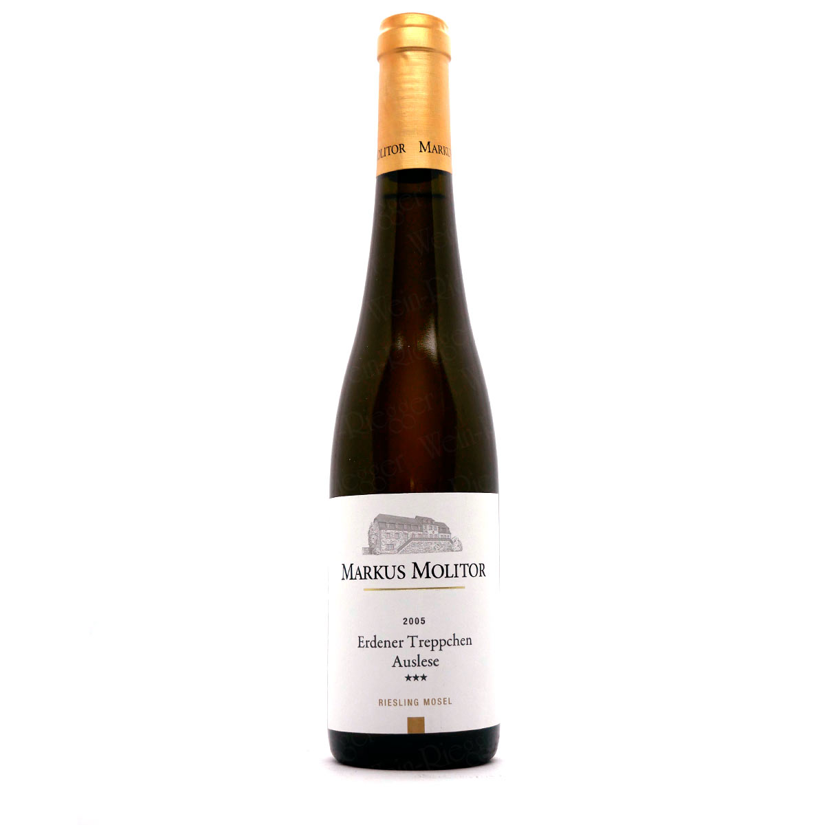 Erdener_Treppchen_Auslese_Dreistern_Riesling_Mosel_Markus_Molitor_Goldene_Kapsel-08471 Riesling Erdener Treppchen Auslese*** - Molitor