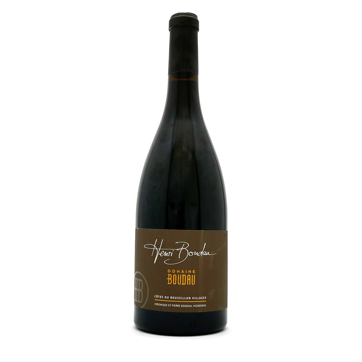 HENRI BOUDAU AOP Cotes du Roussillon Villages - Boudau
