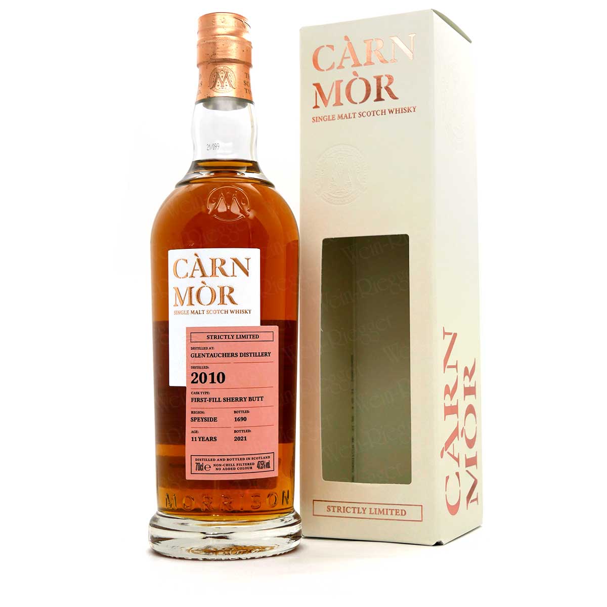 Glentauchers Distillery 11 Jahre First-Fill Sherry Butt 2010/2021 | Càrn Mòr