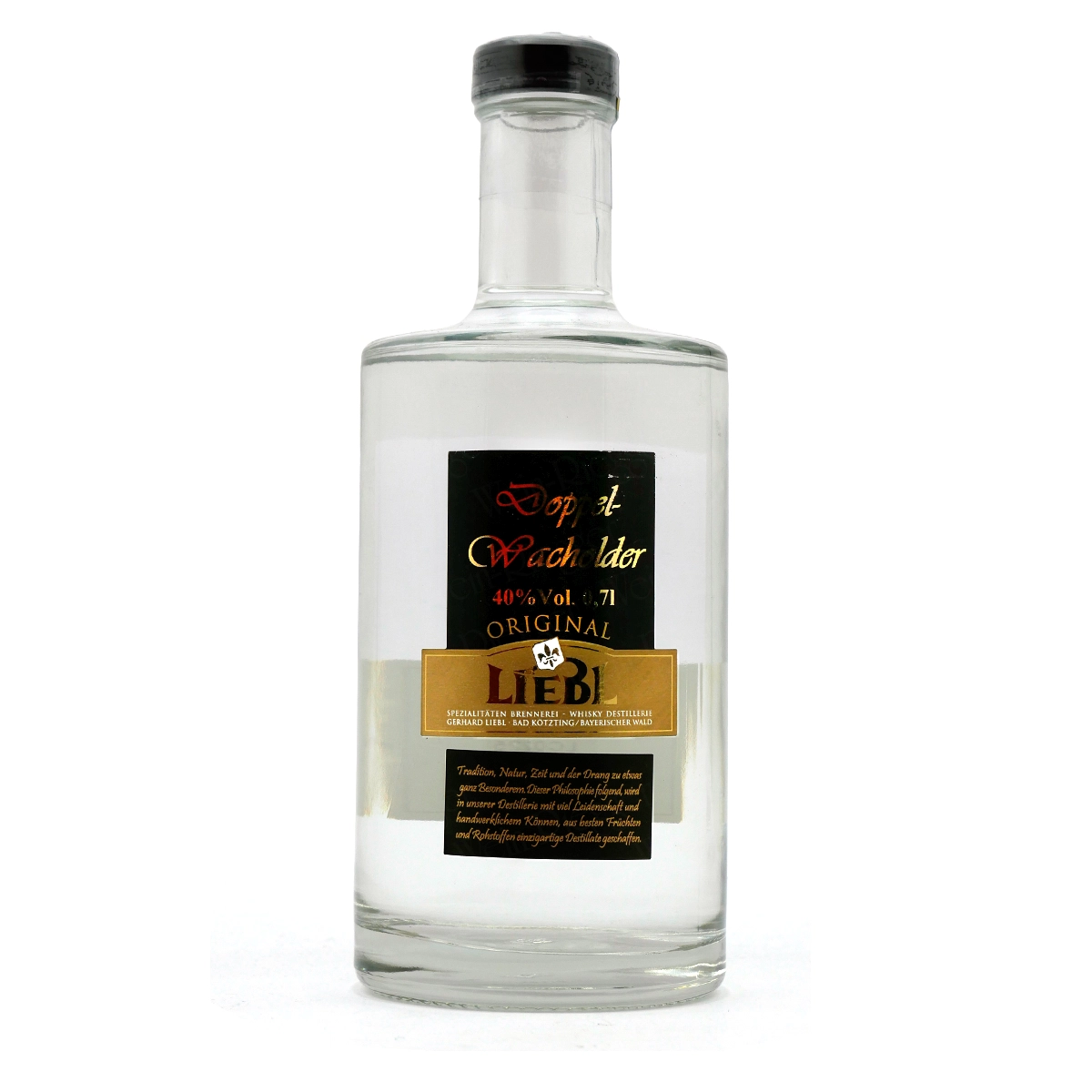 Doppel-Wacholder 40 % vol - Liebl