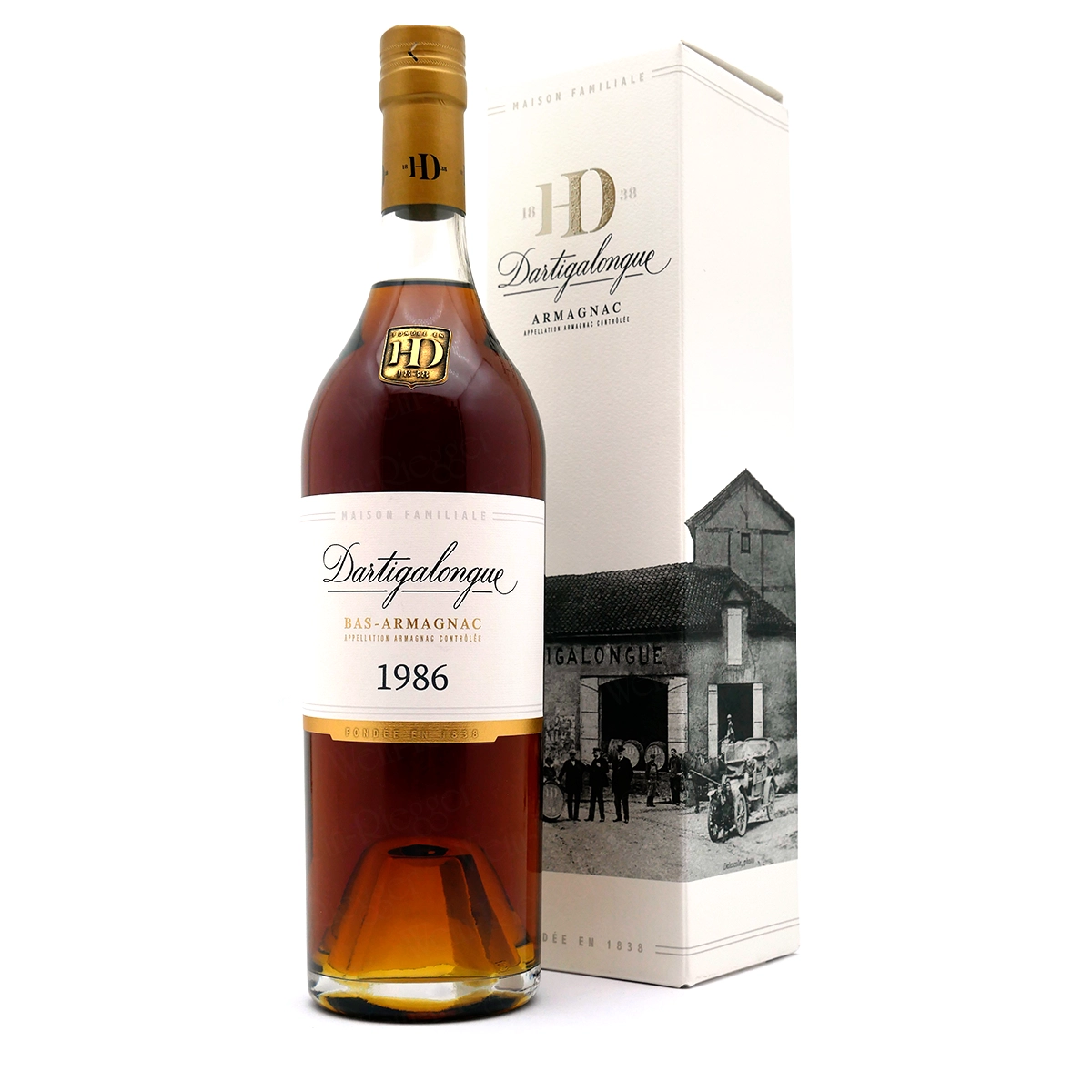 Armaniac, Dartgalonge, 1986, Whisky, Flasche