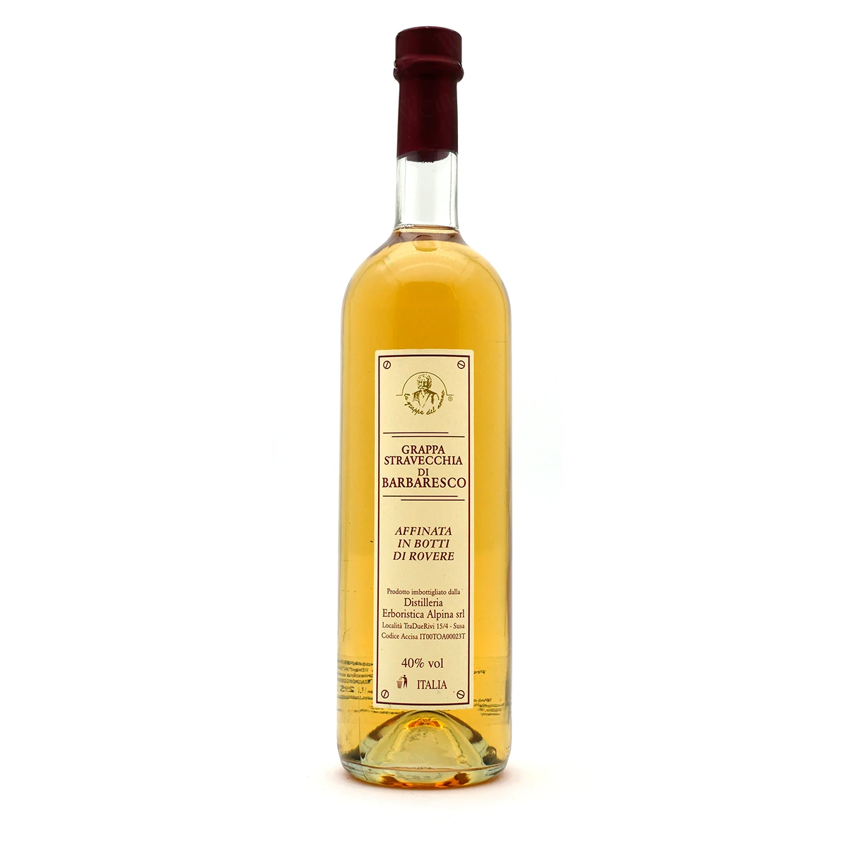 Grappa Stravecchia di BARBARESCO - Erboristica Alpina Grappa Stravecchia di BARBARESCO - Erboristica Alpina