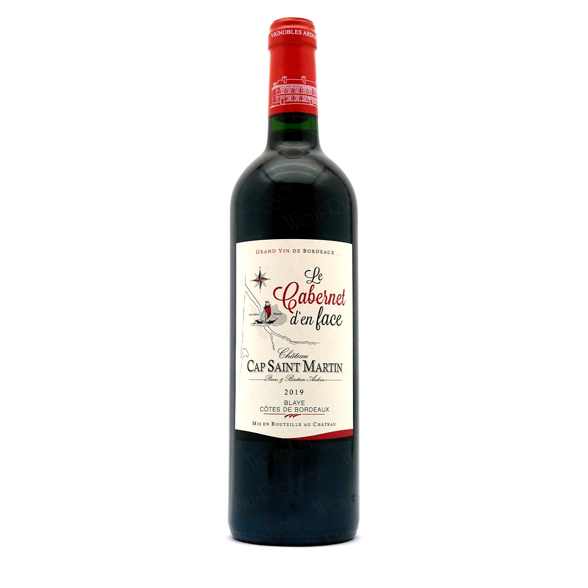 LE CABERNET D'EN FACE Blaye AC Côtes de Bordeaux - Château Cap Saint-Martin LE CABERNET D'EN FACE Blaye AC Côtes de Bordeaux - Château Cap Saint-Martin