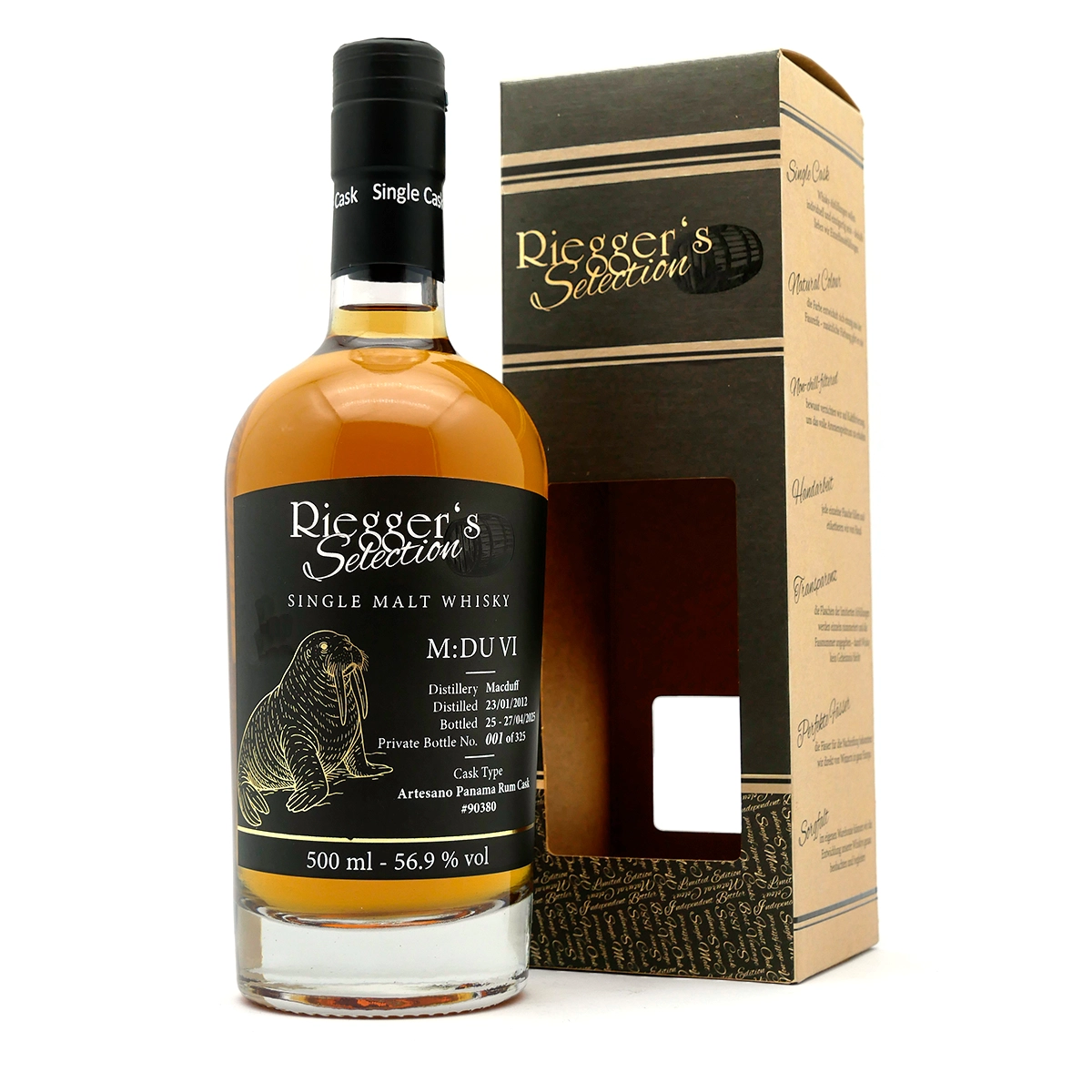 M:DU 6 Macduff 2012 Artesano Panama Rum Cask - Riegger's Selection (56,9 % vol) M:DU 6 Macduff 2012 Artesano Panama Rum Cask - Riegger's Selection (56,9 % vol)