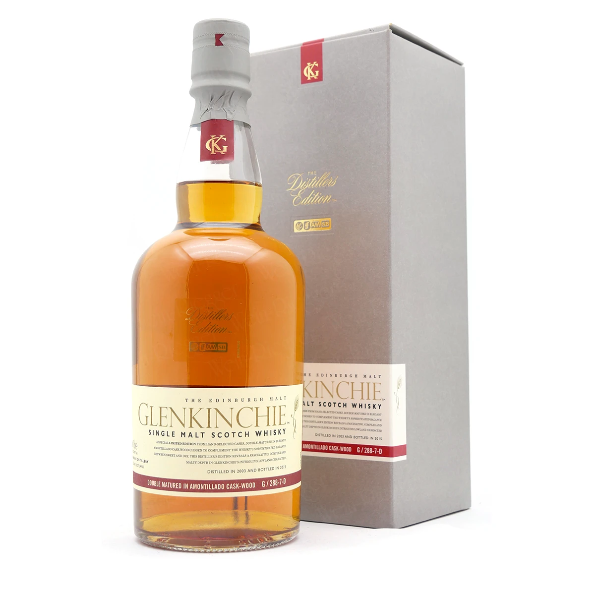 Glenkinchie DISTILLERS EDITION 2003/2015 G/288-7-D Glenkinchie DISTILLERS EDITION 2003/2015 G/288-7-D