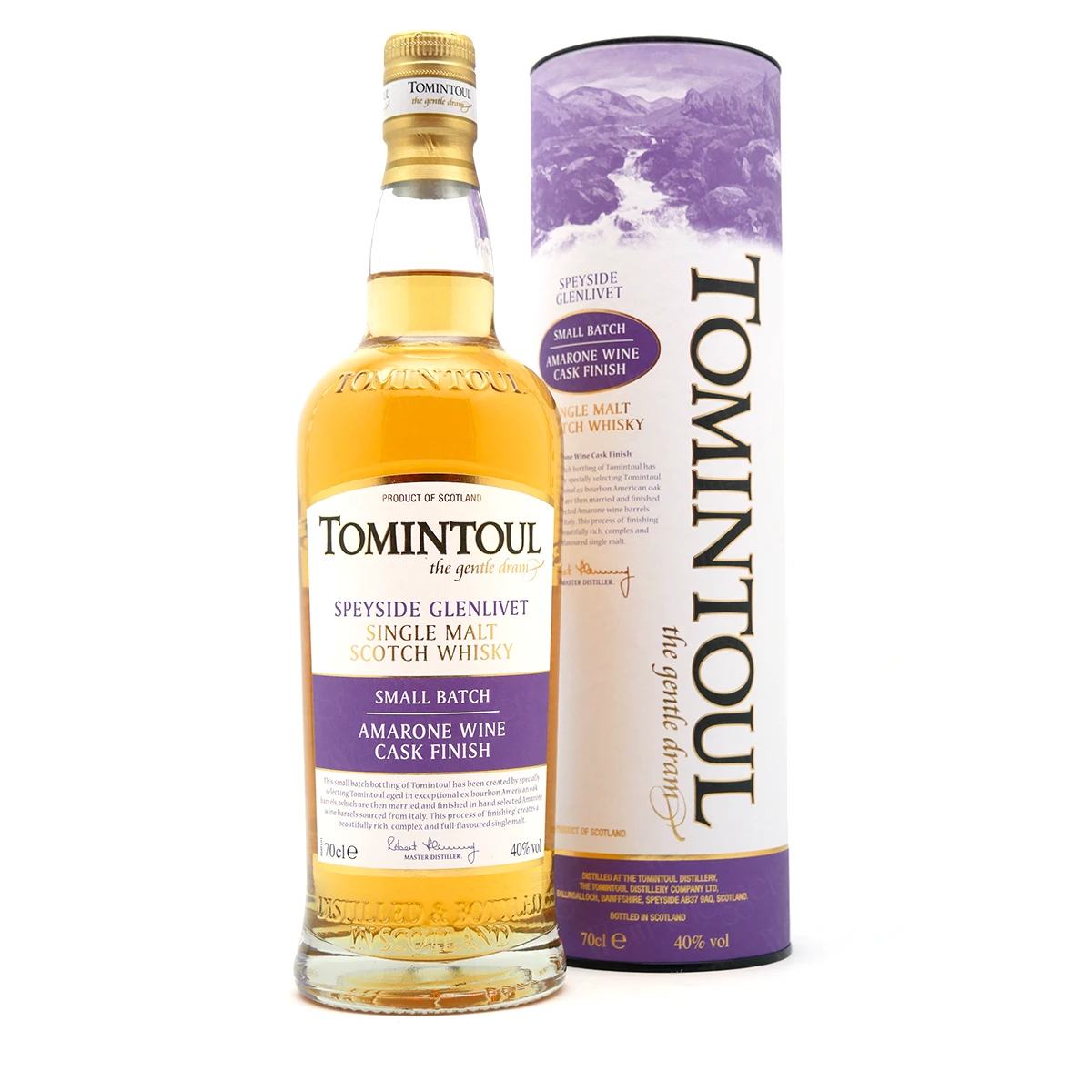 TOMINTOUL Amarone Wine Cask Finish TOMINTOUL Amarone Wine Cask Finish