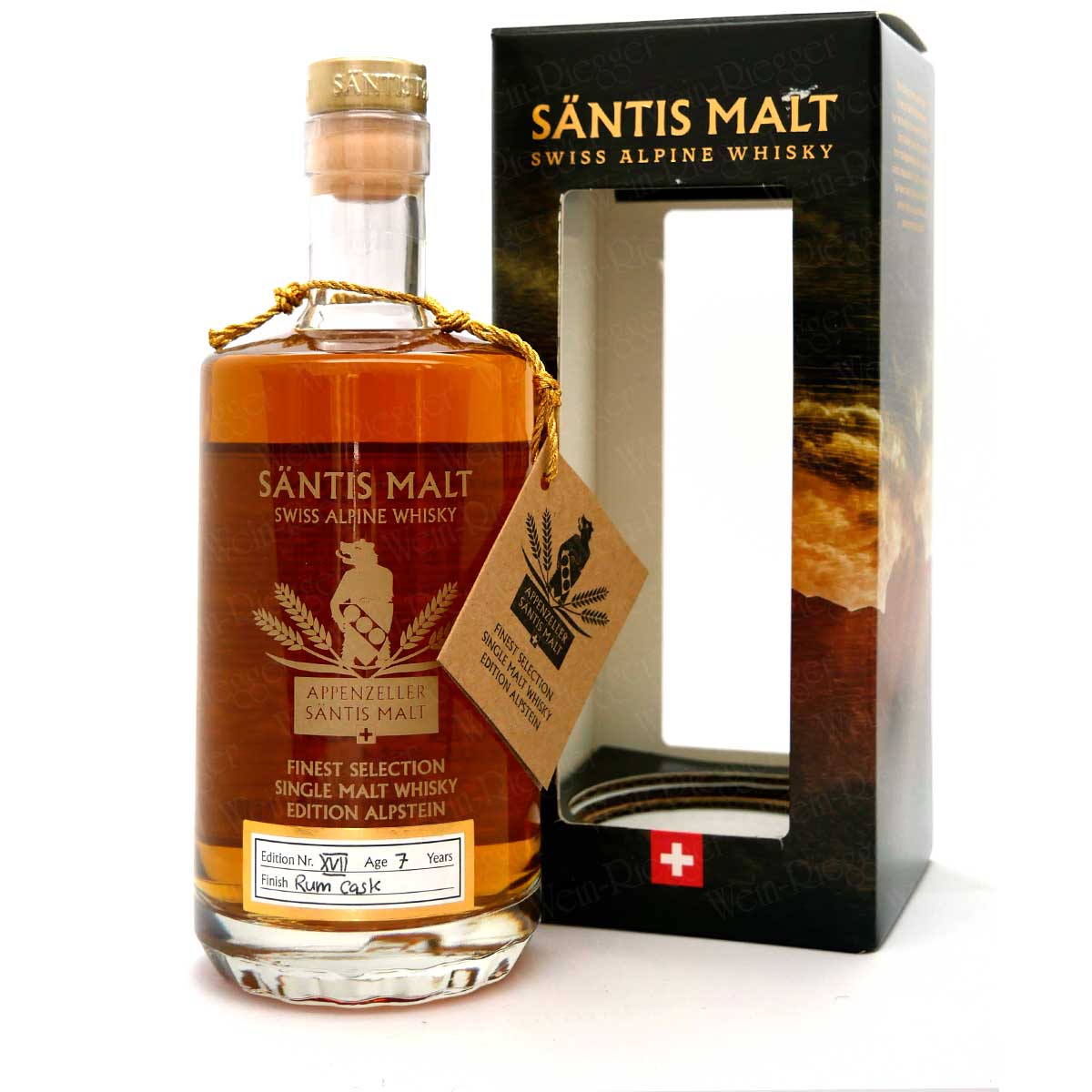 Edition Alpstein No.17 Rum Cask | Säntis Malt