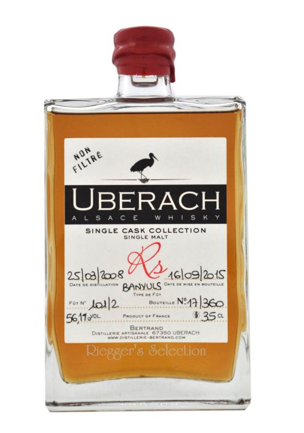 uberach-banyuls-whisky-06202 Uberach Banyuls 2008 Alsace Single Cask Collection