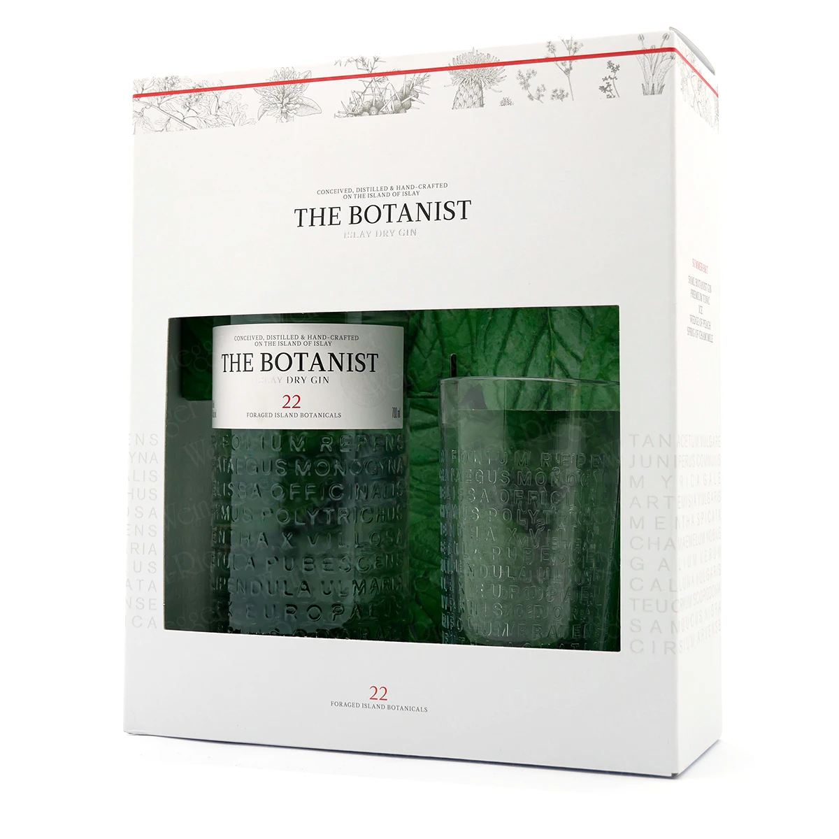 The Botanist Islay Dry Gin | Geschenkpackung mit Glas The Botanist Islay Dry Gin | Geschenkpackung mit Glas