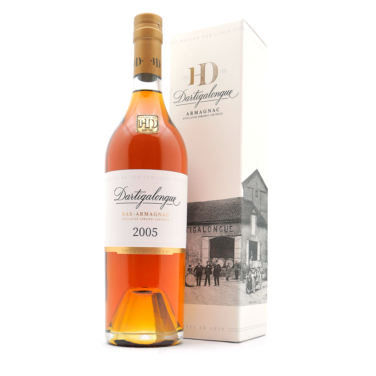 Armagnac, Dartigalongue, 2005, Flasche, Karton
