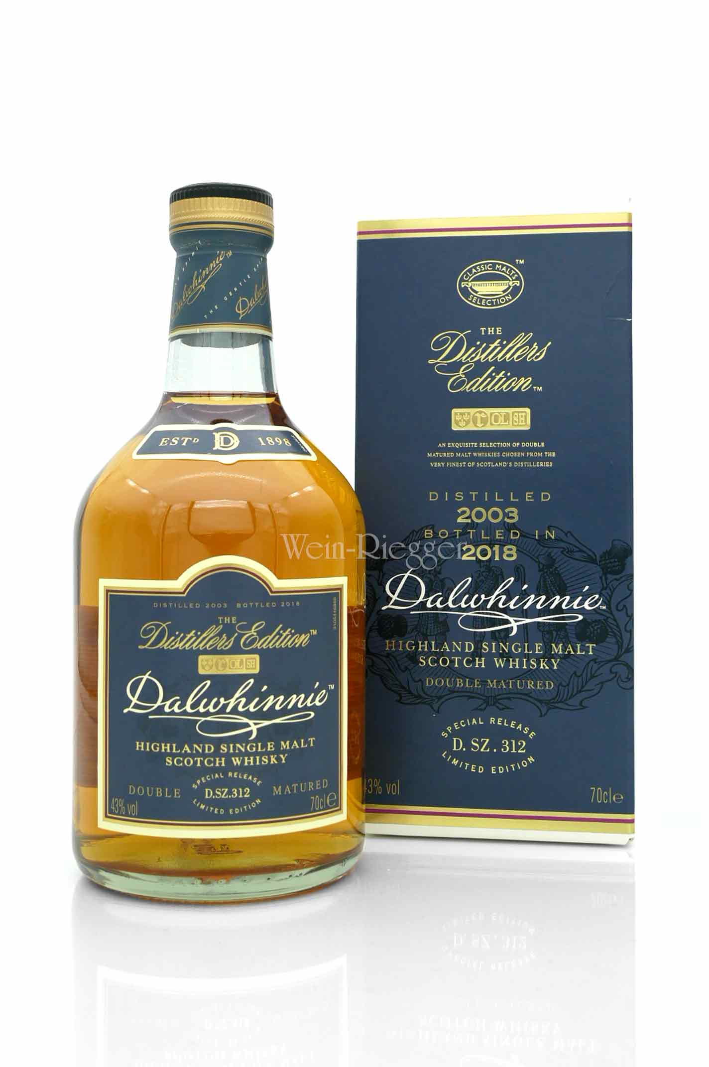 Dalwhinnie 2003 Distillers Edition 2003/2018 - D.SZ.312