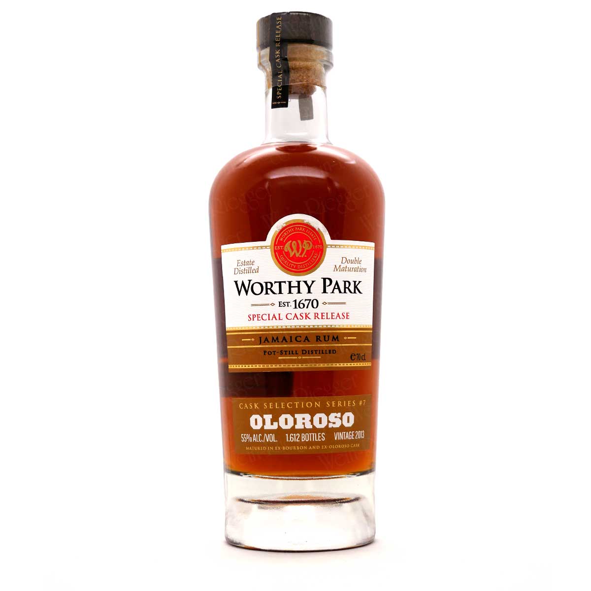 Worthy Park OLOROSO 2013 Jamaica Rum - Special Cask Release #7