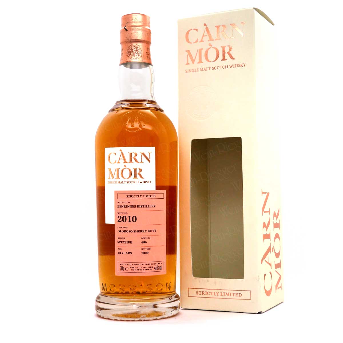 Benrinnes Distillery 10 Jahre Oloroso Sherry 2010/2020 | Càrn Mòr