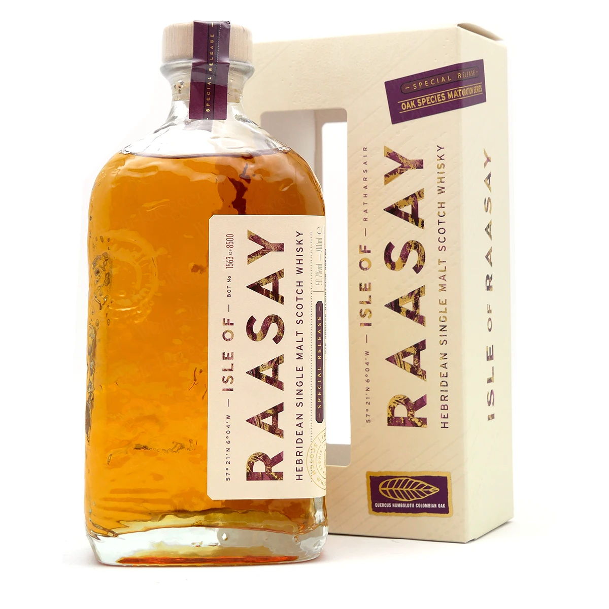 Isle of Raasay QUERCUS HUMBOLDTII 2021/2024 Columbian Oak