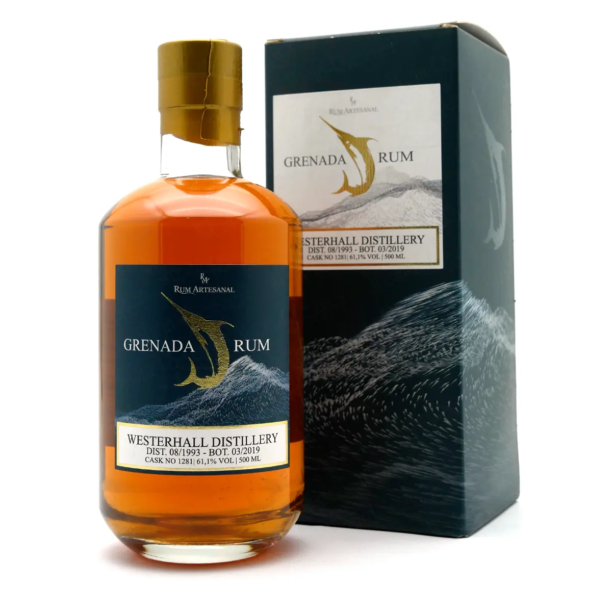 Grenada Rum 25 Jahre Westerhall Distillery 61 % vol | Rum Artesanal