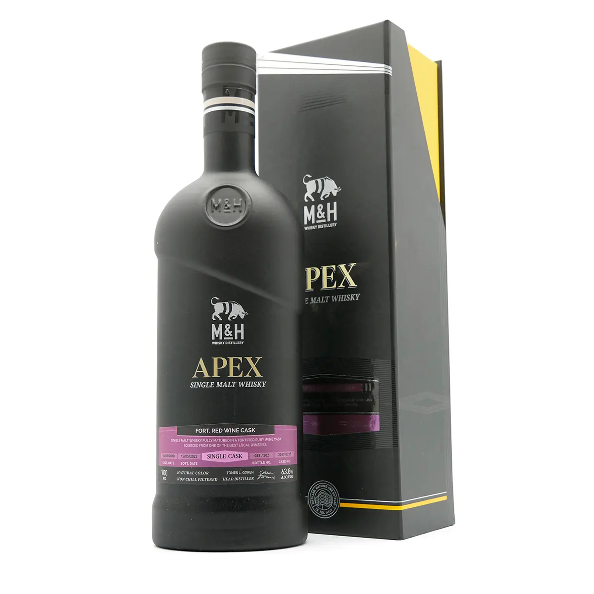 MH_Apex_Fortified_Red_Wine_Single_Cask_63-8 M&H | APEX PORT Fortified Red Wine Cask 63,8 % vol
