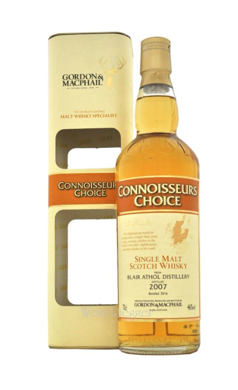 Blair Athol 2007 - 2016 Gordon MacPhail Connoisseurs Choice