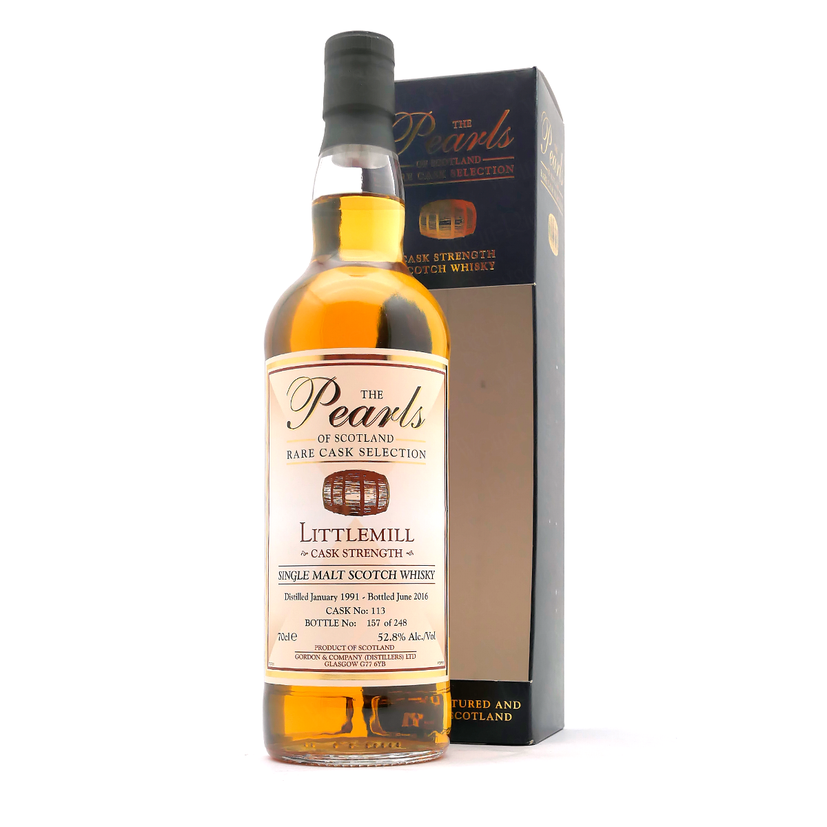 Whisky, Single Malt, Whiskyflasche, Cask Strength, Littlemill